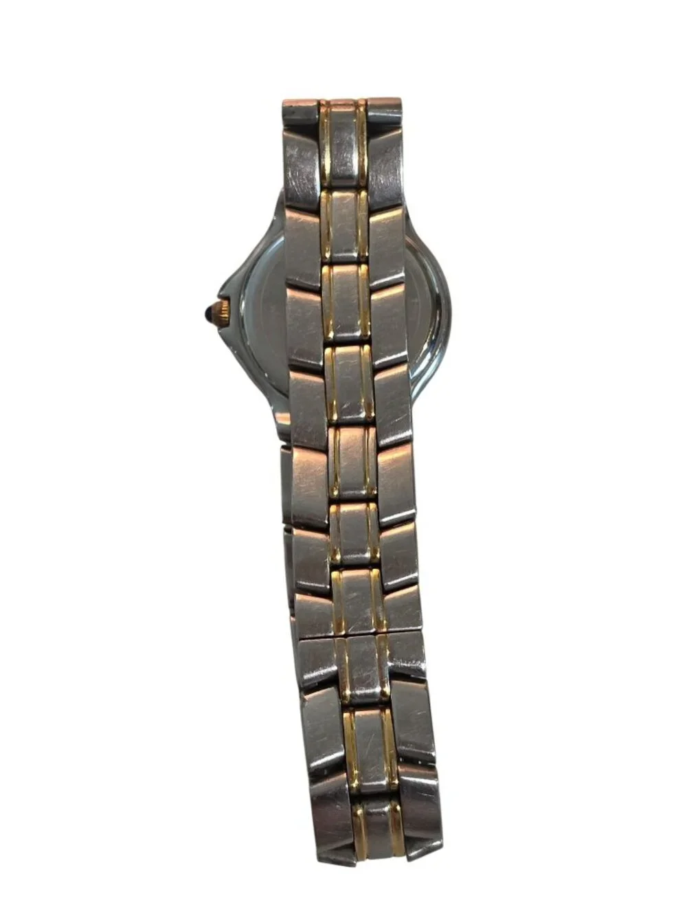 Movado Womens Two-Tone Stainless Steel Quartz Watch With Roman Numerals & Date